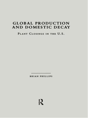 cover image of Global Production and Domestic Decay